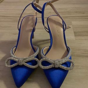 Brand New Royal Blue with Diamond bow in front